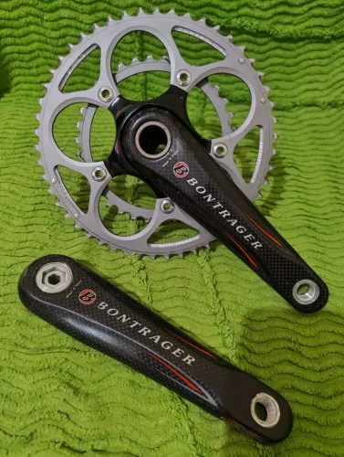 Pé de vela de carbono bontrager usado 10 vl