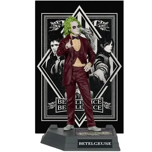 McFarlane Movie Maniacs Beetlejuice Beetlejuice Posed Figure