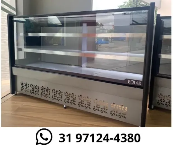 Balcão Refrigerado 2m 2 Placas Polar Novo