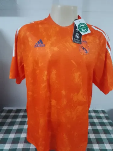 Camisa Real Madrid Laranja Adidas