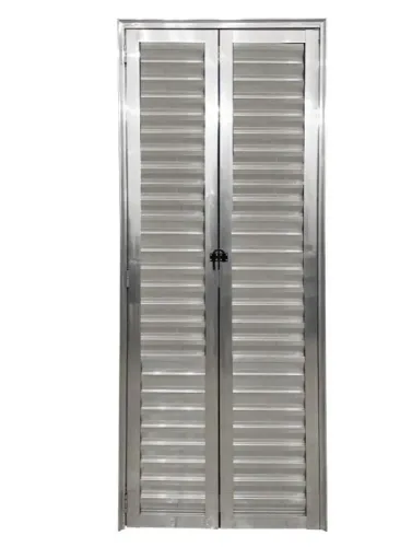 Porta Camarão 2,10x80 no alumínio brilhante