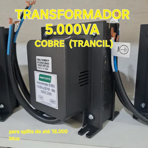Transformador 5.000va Cobre