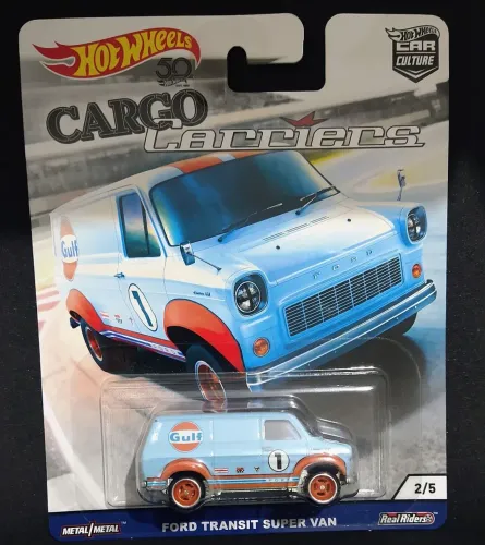 Hot Wheels Ford Transit Super Van GULF