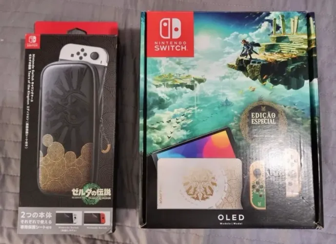 Nintendo Switch Oled desbloqueado 256GB
