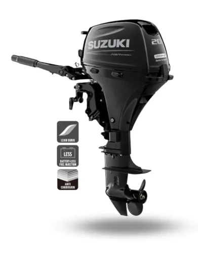 Suzuki 20HP Injeção Eletrônica 4 Tempos - Motor de Popa  