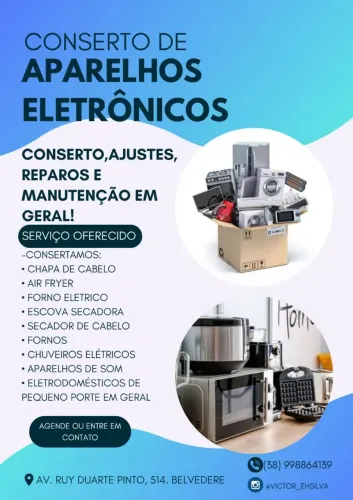 Consertos de Aparelhos Eletrônicos 