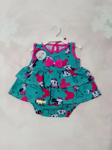 Vestido Bory Minnie Baby - Tamanho U para bebê