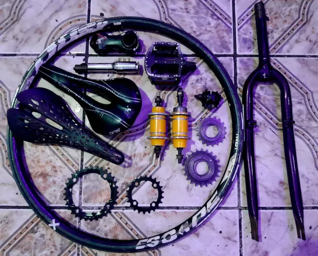 Peças de bicicleta