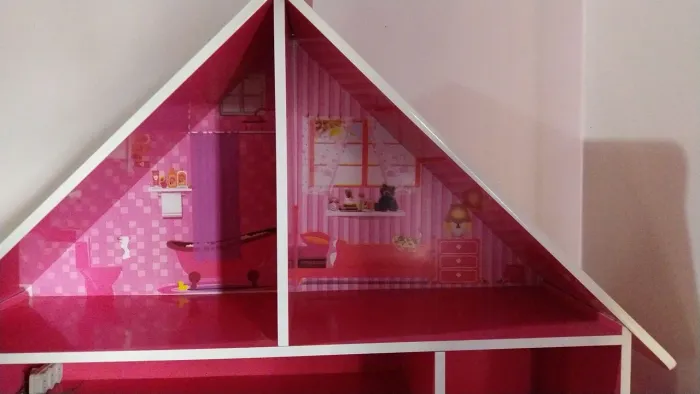 Escrivaninha Casa de Bonecas Rosa - Linda e Encantadora!