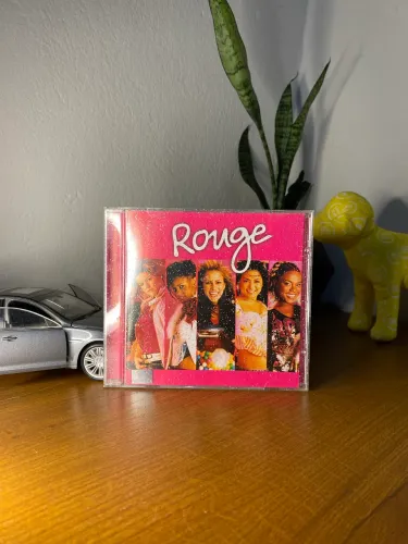 CD Rouge Popstar Glitter Rosa Raro - Item de Colecionador