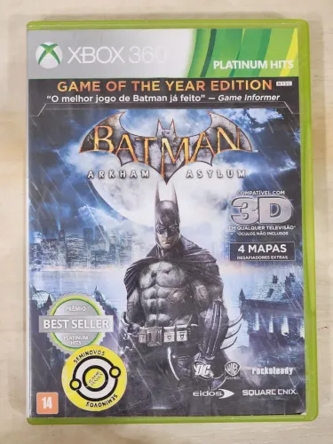 Batman Arkham Asylum - Xbox 360 - Game of the Year Edition