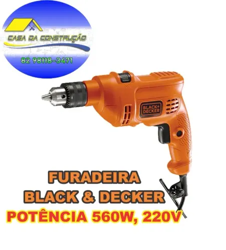 Furadeira de Impacto 3/8" (10mm) 560W, 220V Tm500B2