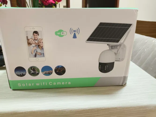 Câmera Solar Wifi - Segurança e Praticidade