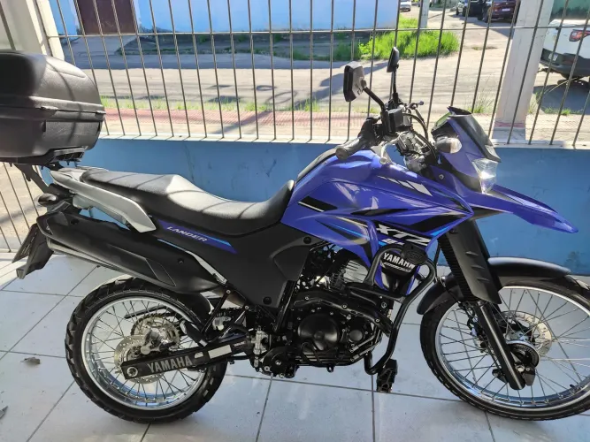 YAMAHA XTZ 250 LANDER AZUL ÚNICO DONO