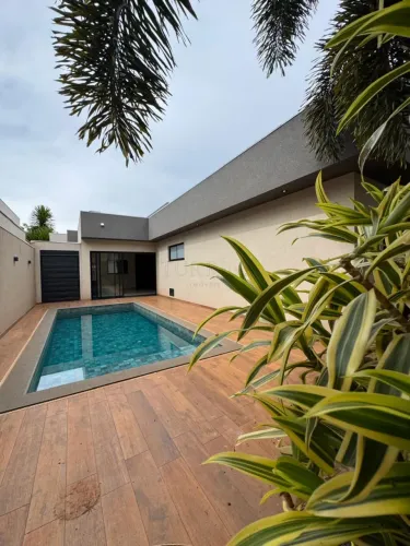 Casa para locação no condomínio Residencial Villa Dumont em Bauru -SP.