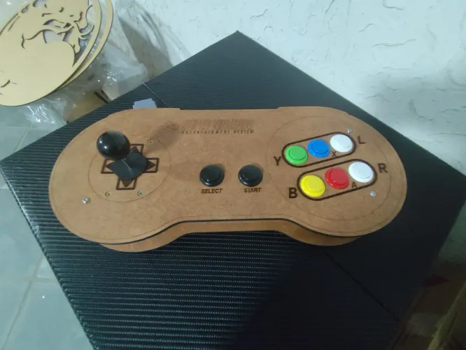 Controle Arcade para console Snes