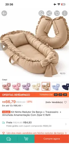 Ninho e Almofada Amamentação 