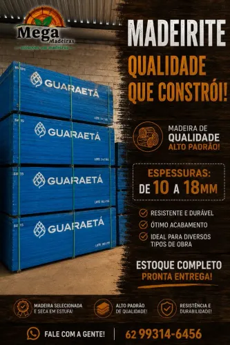 Madeirites Plastificados Novos