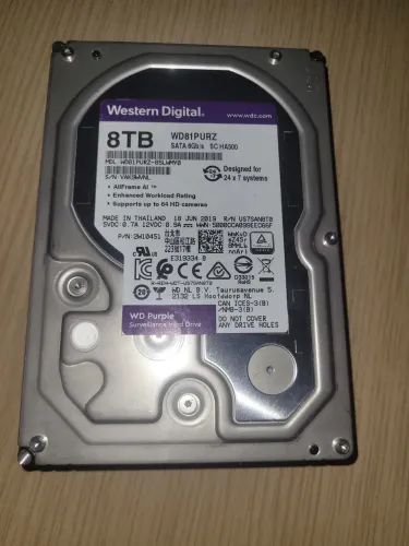 HD WD Purple Surveillance 8TB