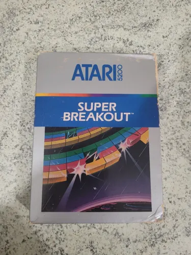 Cartucho Super Breakout Atari 5200 (lacrado) item raro