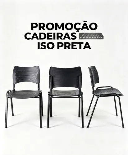 Cadeiras para escola, igreja, sala de espera, escritório