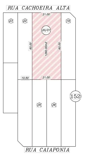 Lote 1.260 m² - Setor Maysa | Trindade-GO | R$ 390.000