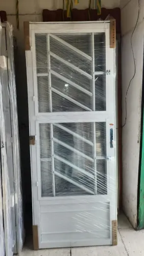 PORTAS FERRO BRANCO COMPLETAS!