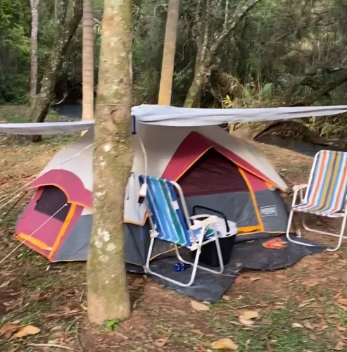 Barraca de camping para 6 pessoas
