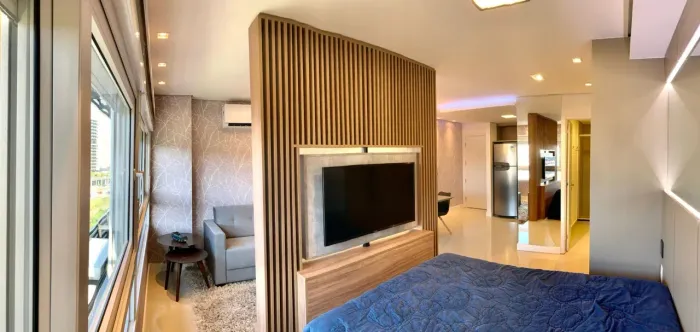 Apartamento com 1 dormitório para alugar, 42 m² por R$ 3.000/mês - Jardim Botânico - Porto