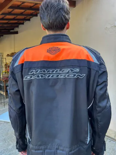 Jaqueta masculina Harley Davidson original cordura 
