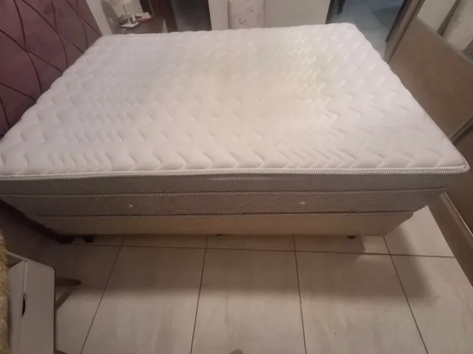Colchão e Box Casal 