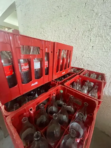 CAIXA DE VASILHAME COCA COLA 1L