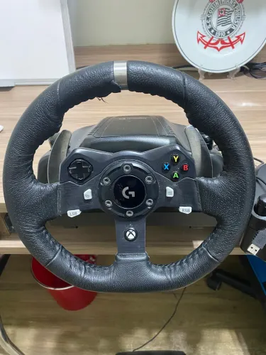 Volante e pedal logitec