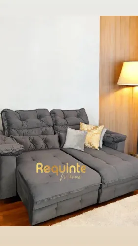 SOFÁ RETRÁTIL É RECLINÁVEL CARTÃO EM ATÉ 12 x sem juros 