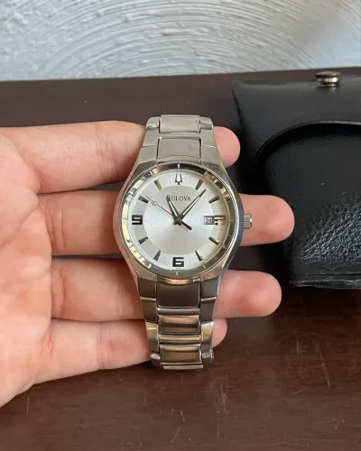 relógio bulova 96g70 original - em perfeito estado