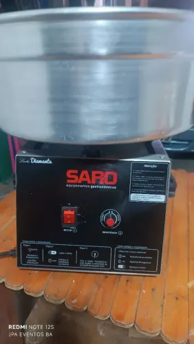 Vendo máquina de algodão doce
