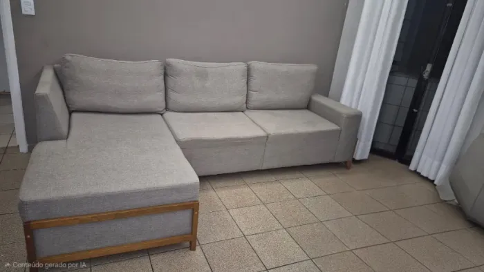 Sofa 03 lugares com chase