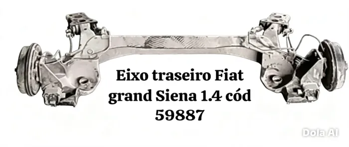 Eixo traseiro Grand siena
