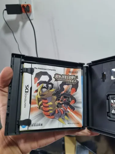 POKÉMON PLATINUM JAPONÊS ORIGINAL COMPLETO