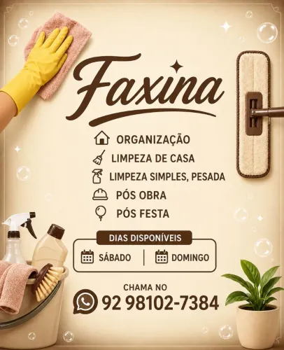 Faxina na diária