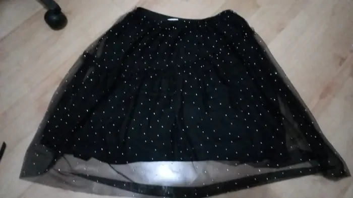 Saia de tule e cristais Zara Girls tam 11