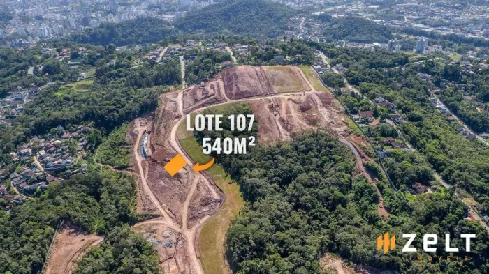 Terreno à venda, 540 m² por R$ 1.200.000,00 - Ponta Aguda - Blumenau/SC
