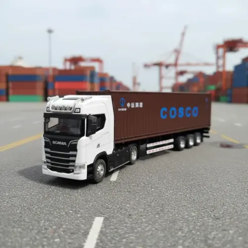 Caminhão Carreta de brinquedo Com Luz E Som 31cm Colecionável