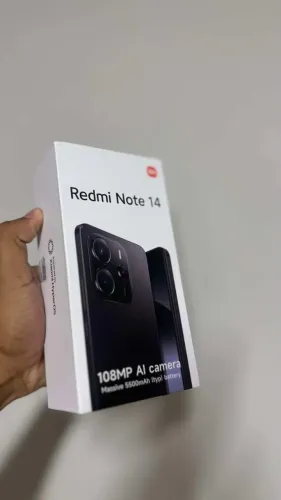 REDMI NOTE 14 LACRADO NA CAIXA 