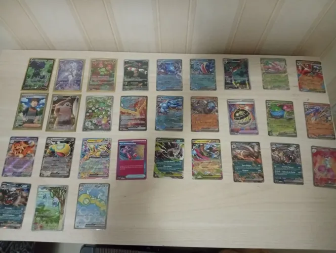 Diversas cartas super raras (preço de cada uma a negociar)