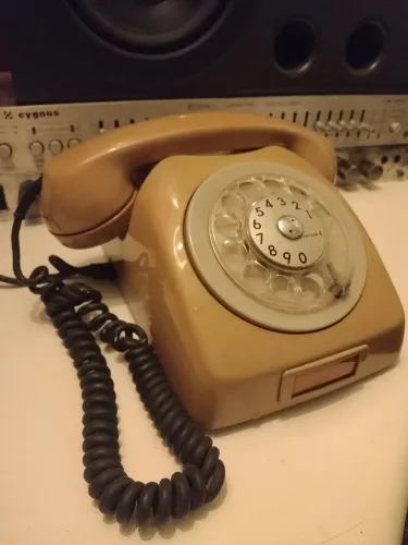 Telefone antigo retrô ano 1980 relíquia!