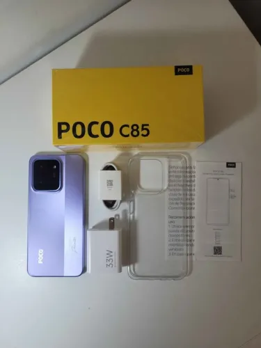 XIAOMI POCO C85 256GB/8GB RAM - APARELHO NOVO