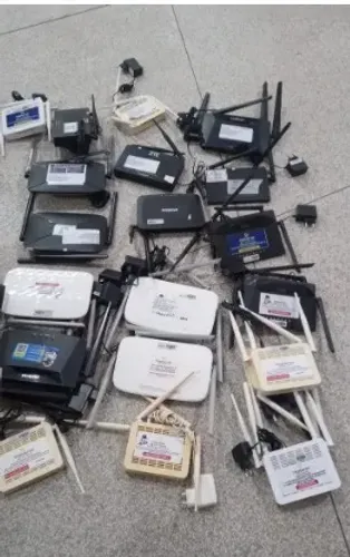 COMBO GIGA COM 50 PEÇAS C5+DLINK+RE708+INTELBRAS