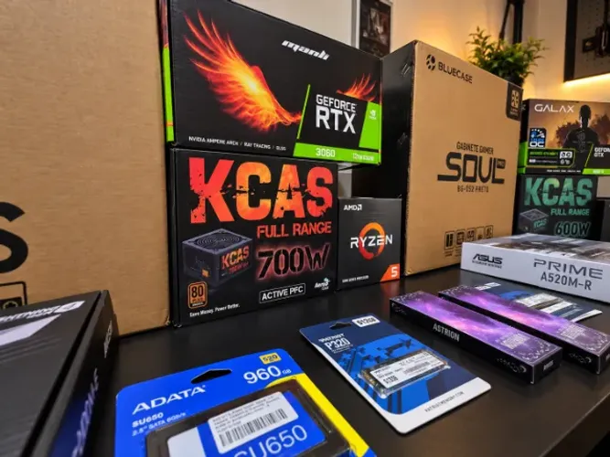Pc Gamer do nutriente bom com nota e garantia amd