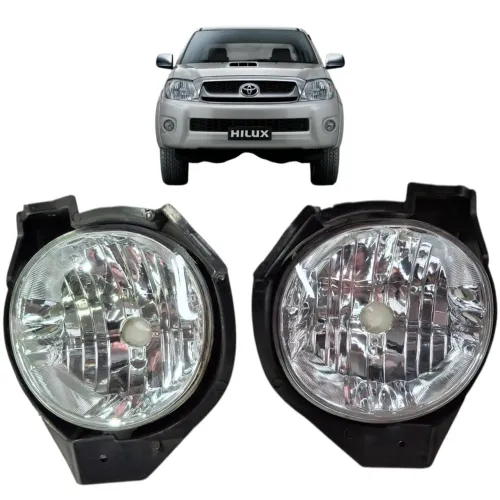 Par Farol Milha Hilux 2008 2009 2010 2011